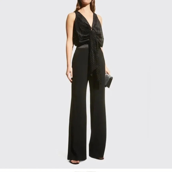 RAMY BROOK Tali Front-Tie Combo Jumpsuit - Picture 1 of 12